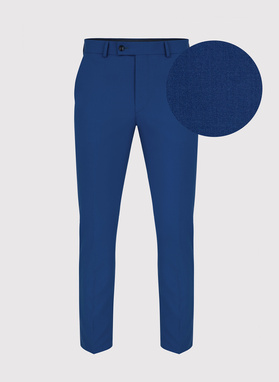 Granatowe spodnie garniturowe P22SF-6G-019-G-S