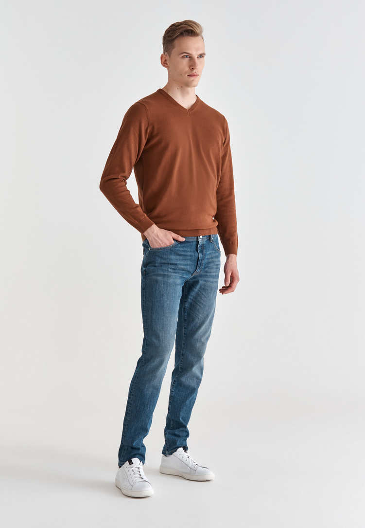 Spodnie męskie jeansowe P21WF-WJ-005-G