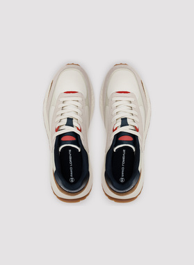 Beżowe sneakersy męskie