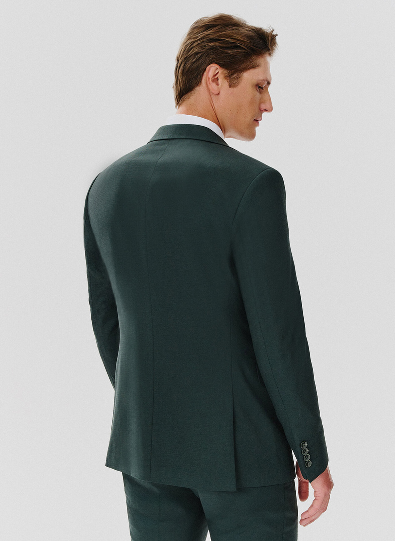 Marynarka garniturowa w kolorze zielonym