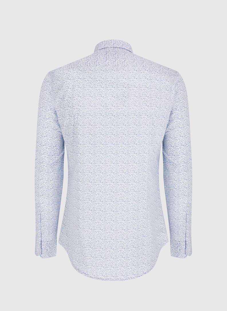 Koszula męska w drobny wzór