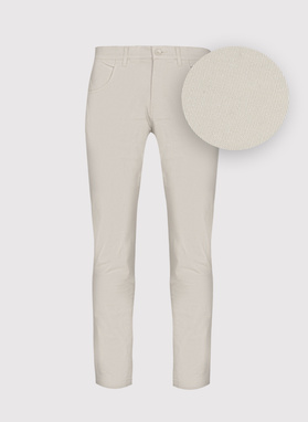 Jasnobeżowe spodnie casual