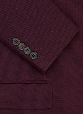 Marynarka garniturowa w kolorze bordowym