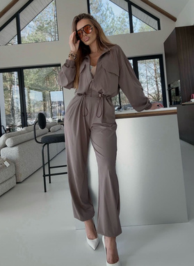 Kombinezon damski STUDIO mokka