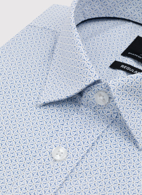 Koszula o kroju Regular w mikrowzór