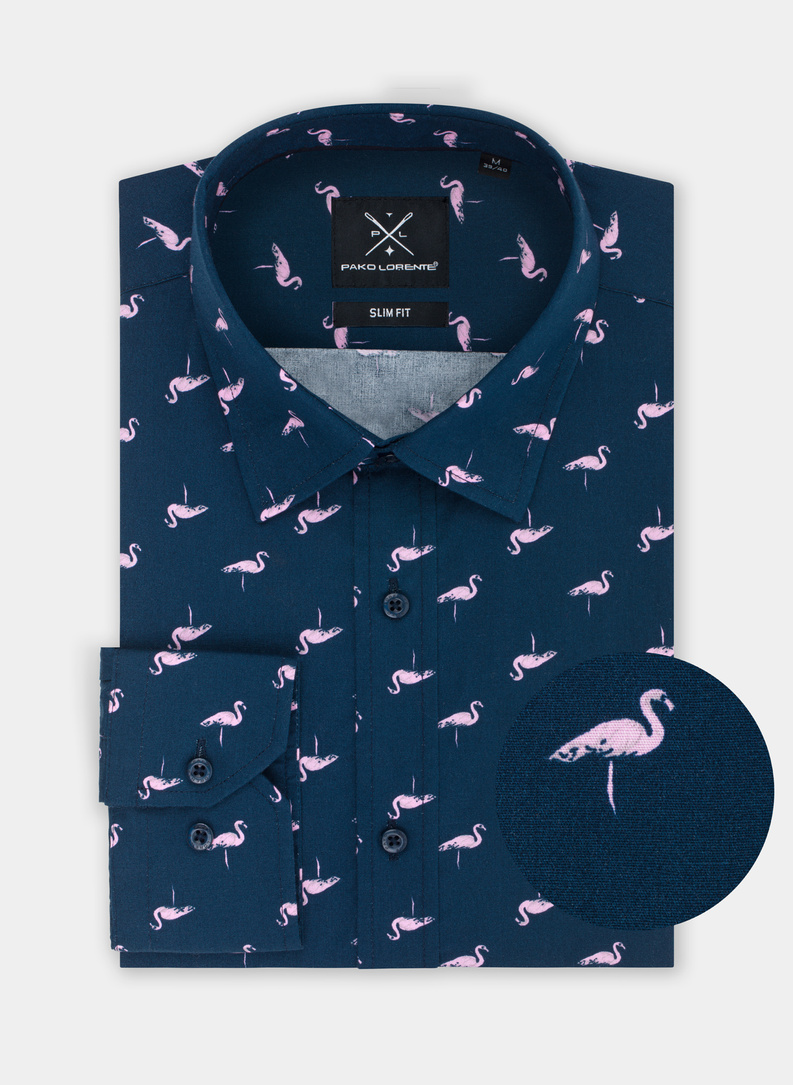 Koszula męska P21WF-1X-155-G