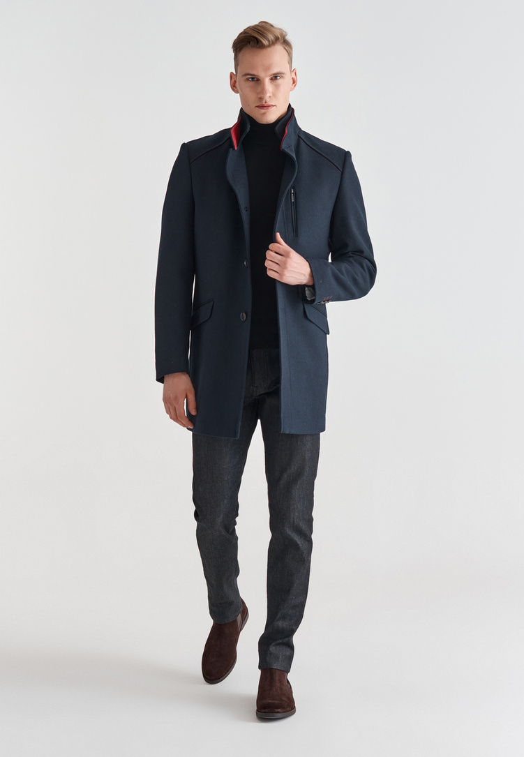 Płaszcz męski JUAREZ P20WF-7X-028-G