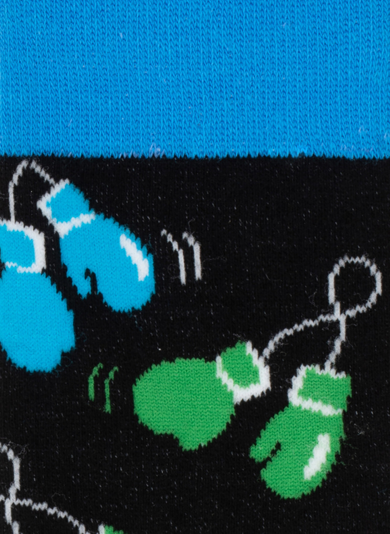 Kolorowe skarpetki w rękawice bokserskie DTS-SX-496-X