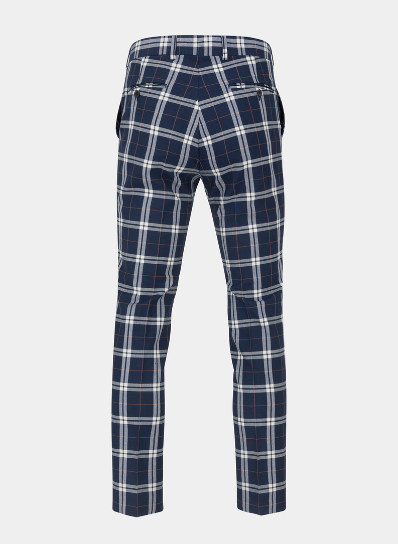 Spodnie męskie garniturowe P21SF-6G-062-G-S