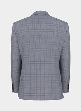 Szara marynarka garniturowa P22SF-3G-011-S-S