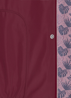 Czerwona krótka kurtka męska