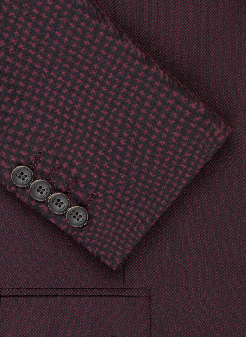 Marynarka garniturowa w kolorze burgundowym