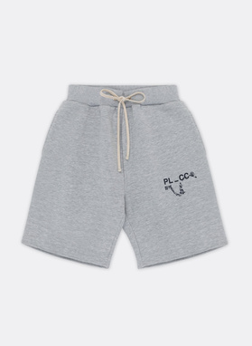 Szare szorty oversize C21SF-WS-001-S