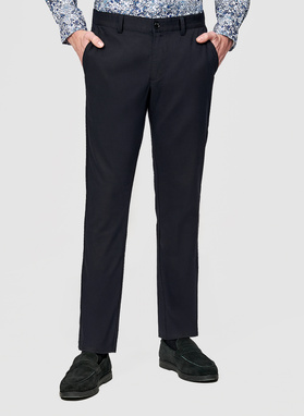 Czarne spodnie casual