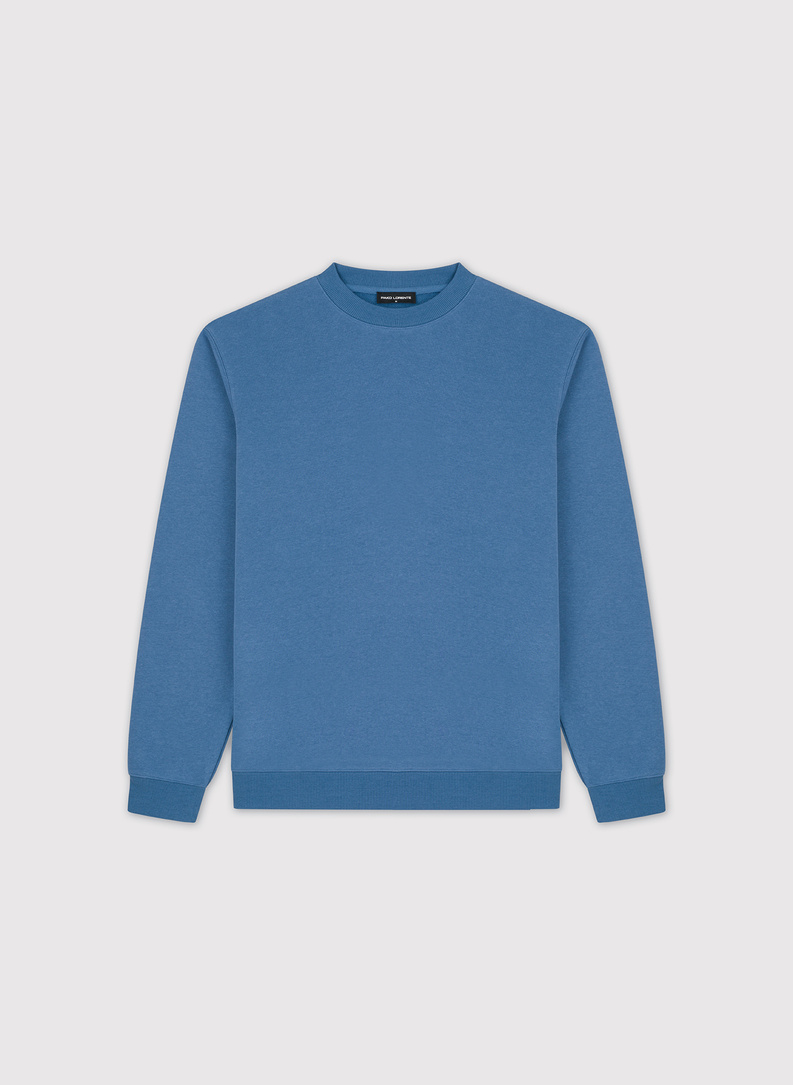 Niebieska bluza dresowa
