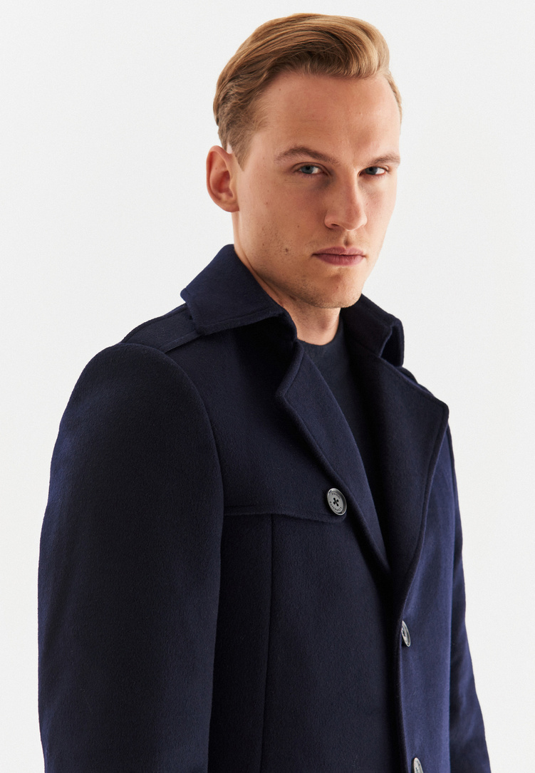 Płaszcz męski P22WP-7X-006-G-0