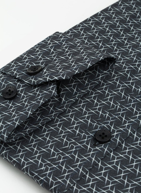 Koszula męska FANS PPLM9-1X-494-G