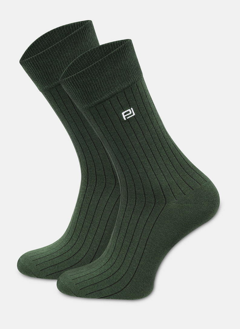 Zestaw skarpet męskich w prążek