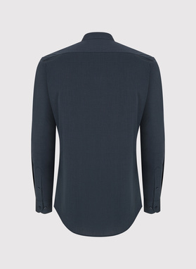 Bawełniana koszula męska w kolorze ciemnoszarym