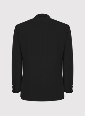 Czarna casualowa marynarka męska