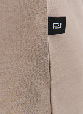 Brązowy t-shirt męski