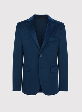 Sztruksowa jednorzędowa marynarka męska