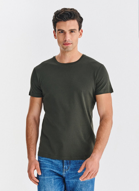 Zielony t-shirt męski