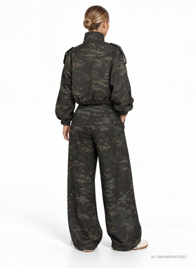 Kurtka moro COMMAND JACKET czarno-zielona