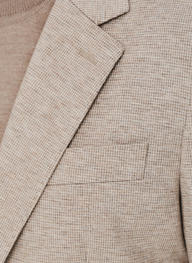 Beżowa marynarka męska