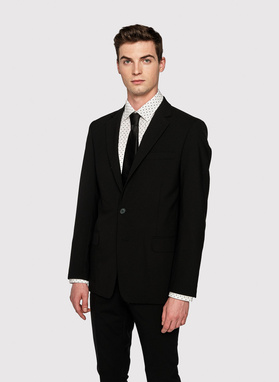 Marynarka garniturowa w kolorze czarnym