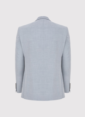 Szara marynarka garniturowa