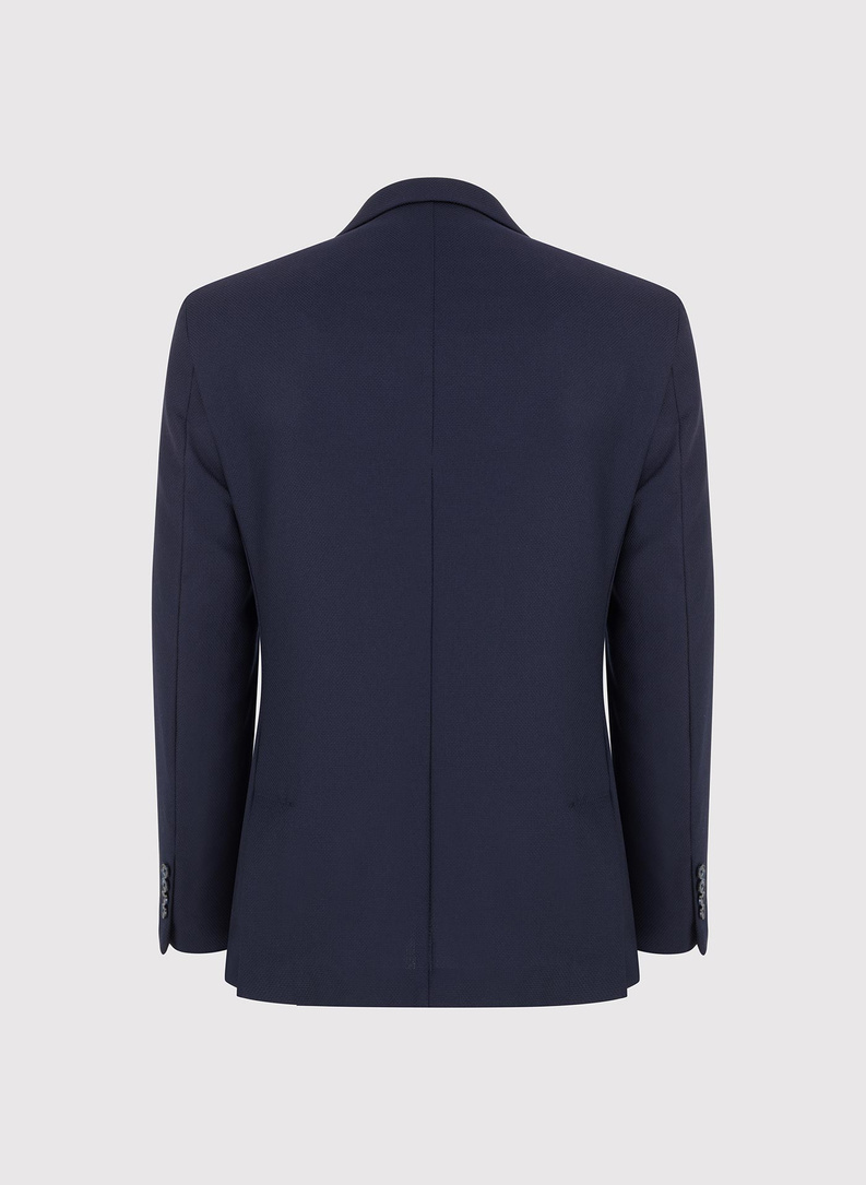 Wełniana marynarka w kolorze granatowym