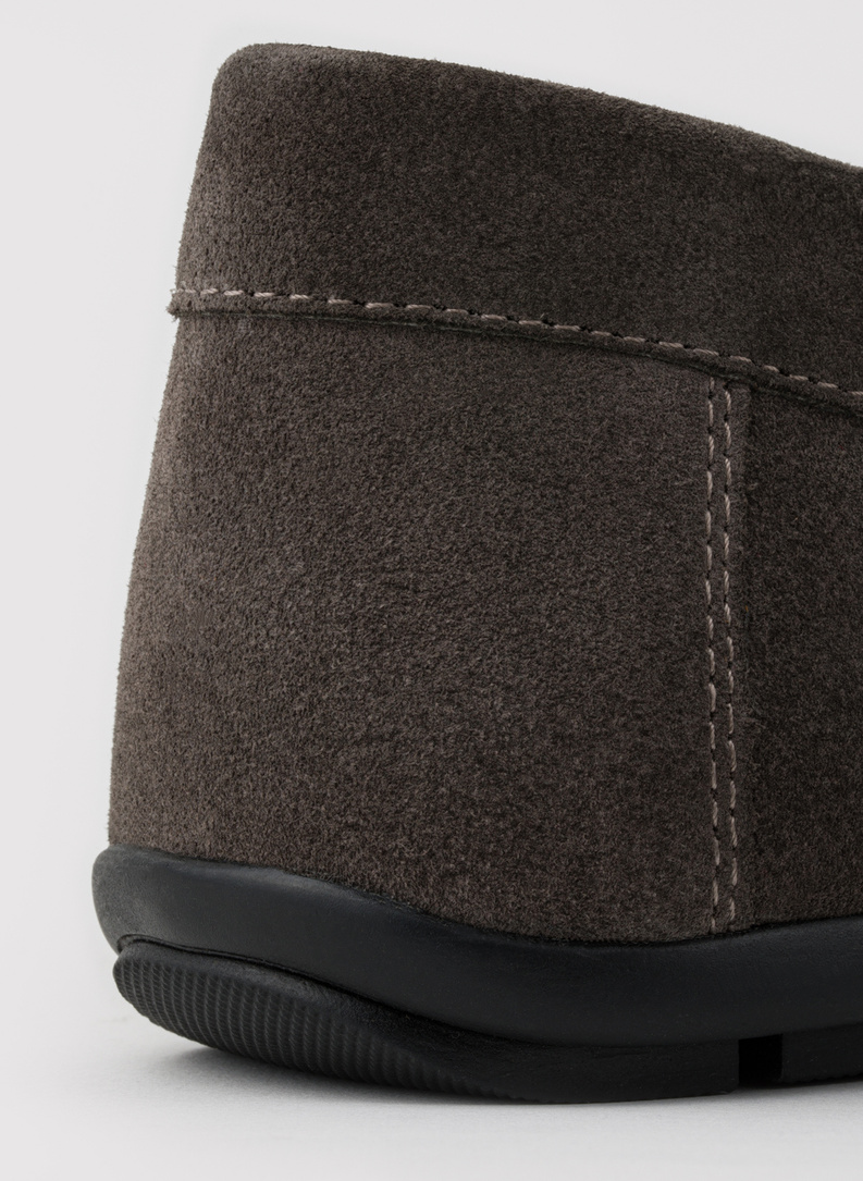 Brązowe mokasyny męskie