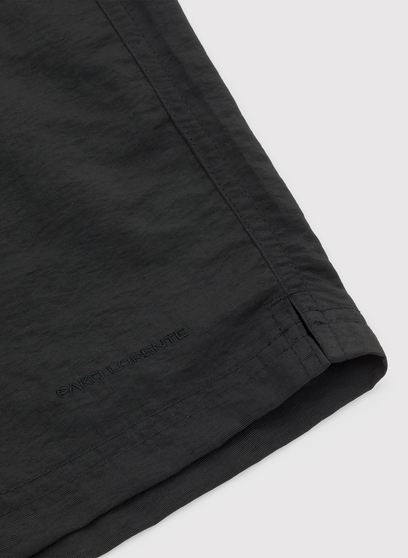 Szorty kąpielowe męskie w czarnym kolorze