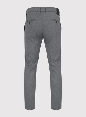 Szare casualowe spodnie męskie