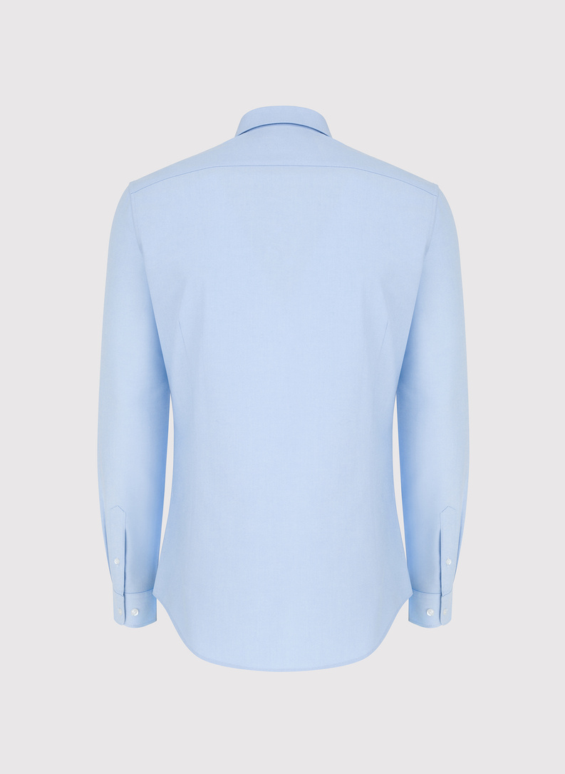 Niebieska koszula męska