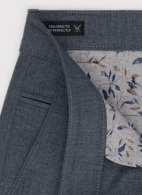 Granatowe casualowe spodnie męskie