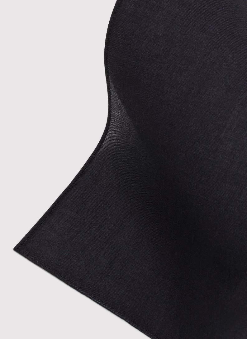 Czarna poszetka męska