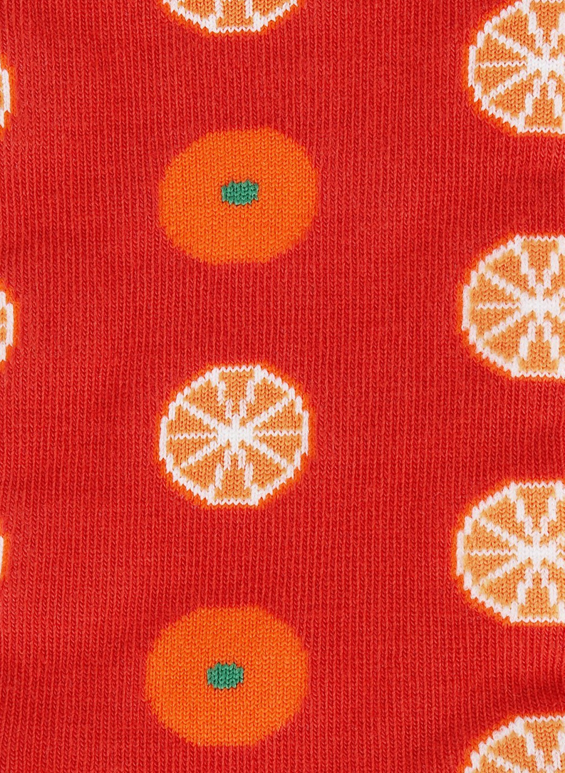 Skarpetki w pomarańcze DDTS9-SX-362-X