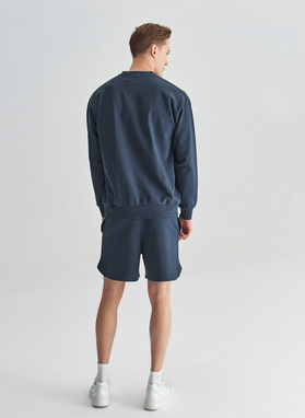 Granatowe szorty oversize C22SF-WS-002-G-0