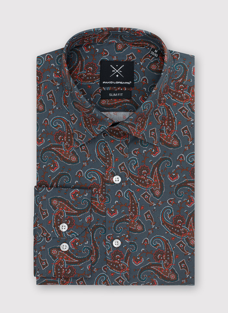 Koszula męska P22WF-1X-030-L-S