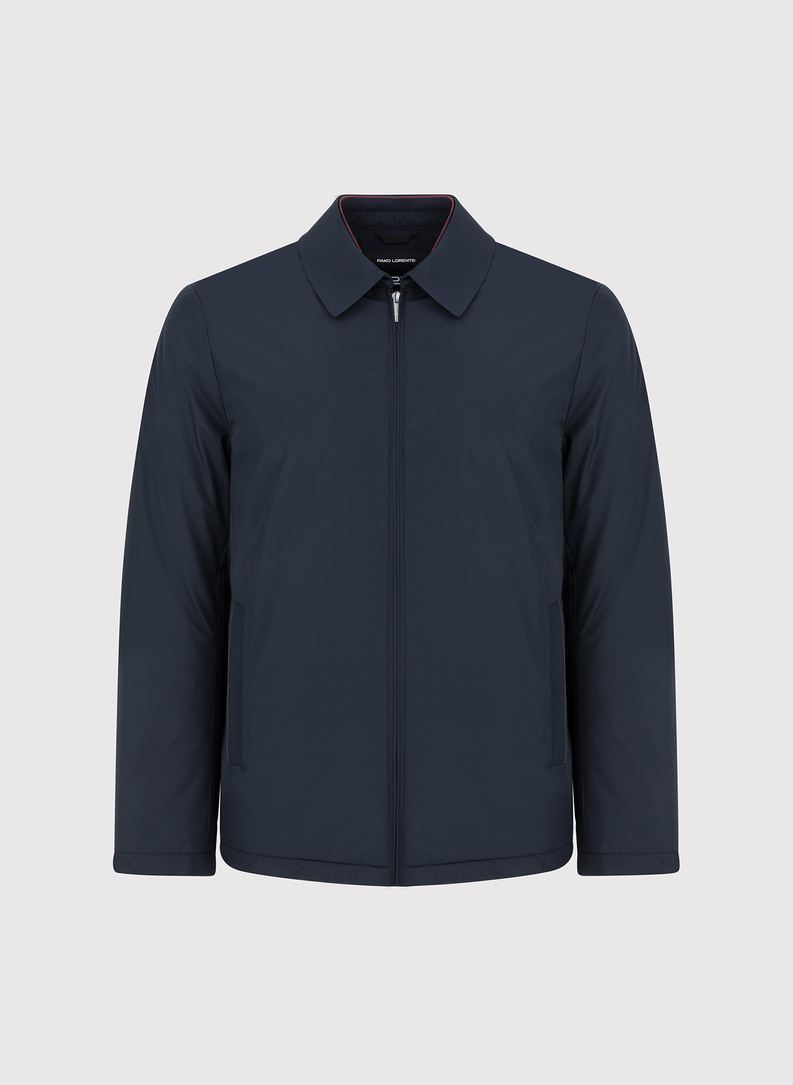 Granatowa kurtka męska