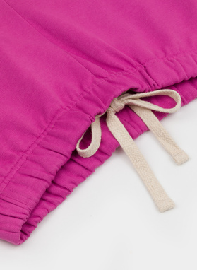 Różowe spodnie dresowe oversize C22SF-WD-002-R-0