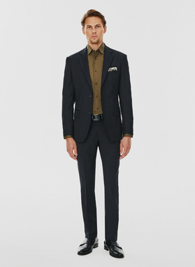 Marynarka garniturowa w kolorze granatowym