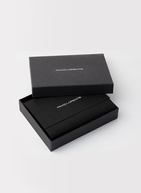 Męski portfel w kolorze czarnym