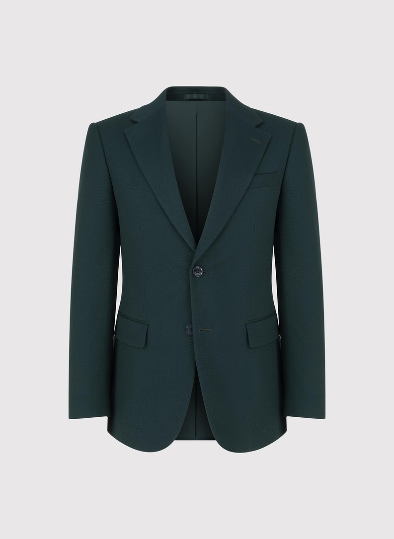 Zielony garnitur męski