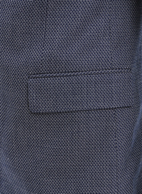 Niebieska marynarka męska z wiskozą