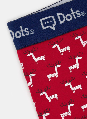 Bokserki męskie, świąteczne - 3 pary DDTS9-GX-001-X