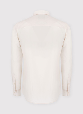 Koszula męska o kroju Regular Fit w kolorze ecru