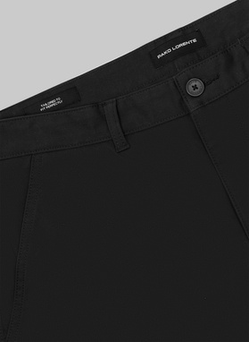 Bawelniane szorty w kolorze czarnym